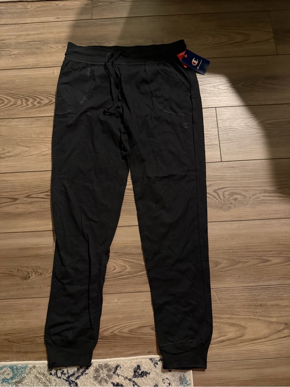 Champion Wonen’s Black Drawstring Jogger Pants -NWT